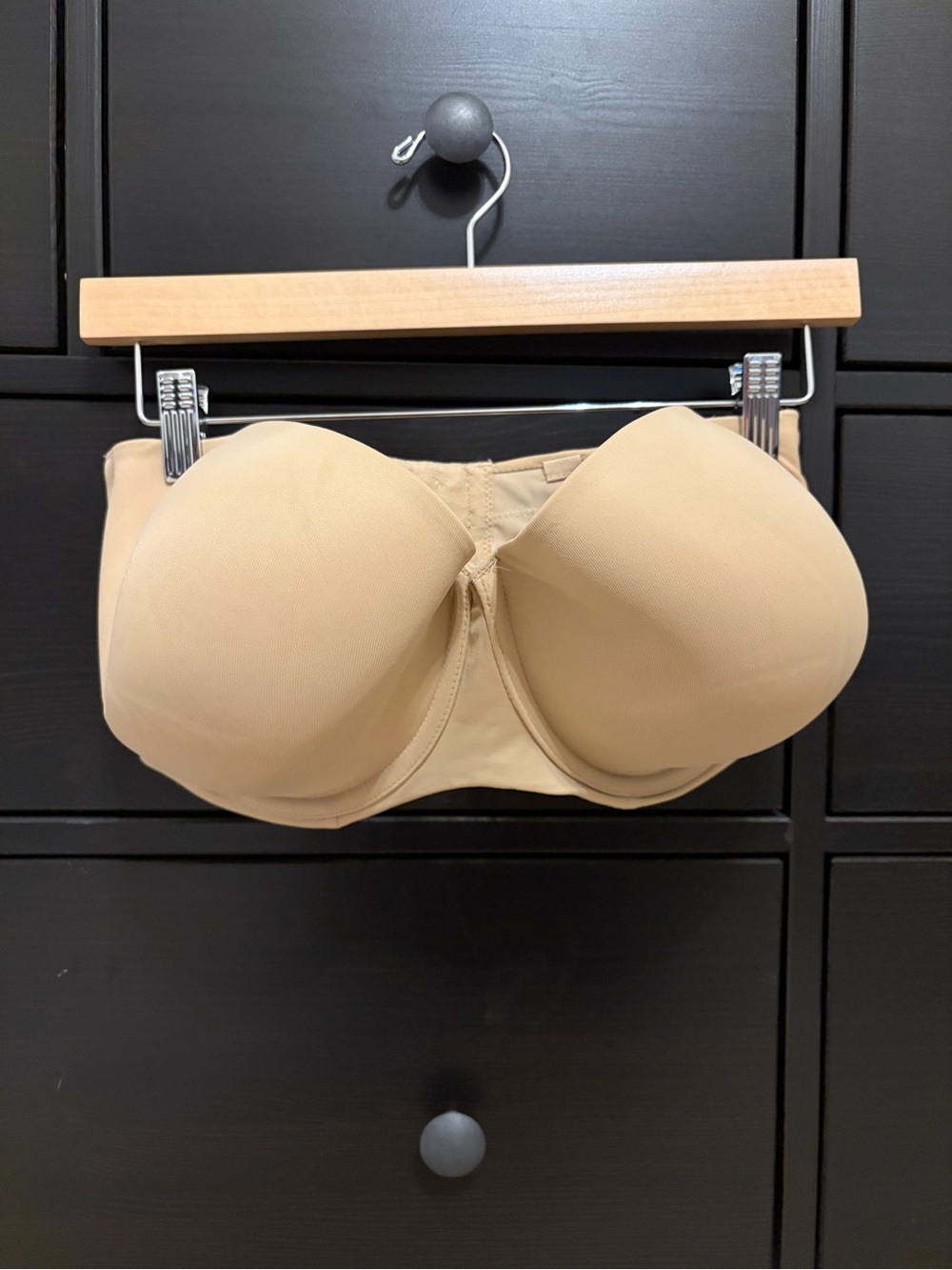 Cacique Strapless Nude Molded Cup Bra